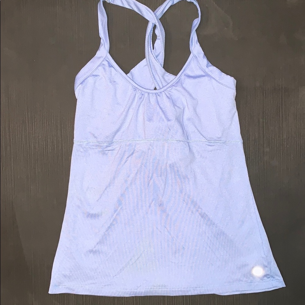 Super cute LIJA twist back tennis tank